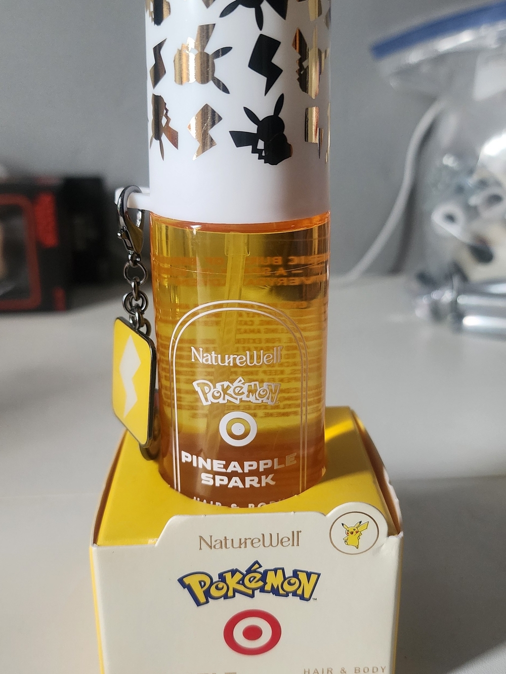 Pokémon Pineapple Spark Hair & Body Mist – Yellow